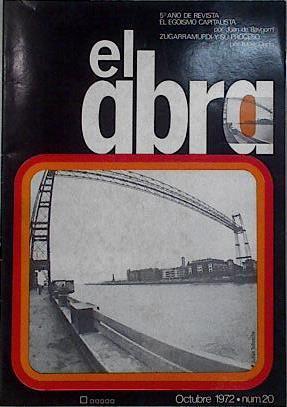 EL ABRA nº 20 Octubre 1972 Revista de la Sociedad Cultural de Portugalete | 145008 | VVAA, Sociedad Cultural de Portugalete