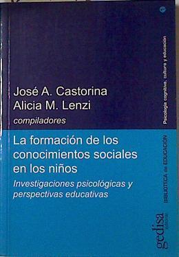 La formación de los conocimientos sociales en los niños: investigaciones psicológicas y prespectivas | 127429 | Castorina, José Antonio/Lenzi, Alicia M.