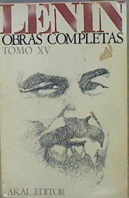 Obras completas Lenin Tomo XV Escritos de abril de 1908 - Junio de 1909 | 153349 | LENIN, Vladimil Ilich Ulianov
