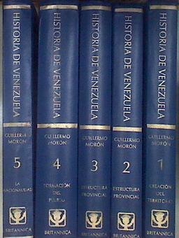 Historia De Venezuela Tomo I La Creación Del Territorio, Tomos II y III La Estructura Provincial, | 180255 | MORÓN, GUILLERMO