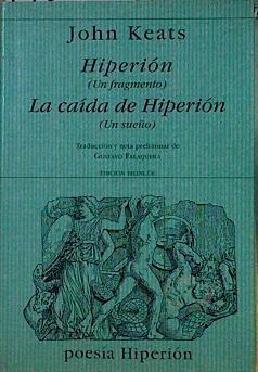 Hiperión. La caída de Hiperión | 145166 | Keats, John