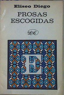 Prosas Escogidas | 152364 | Diego, Eliseo