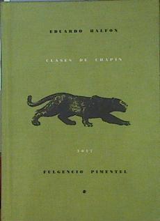 Clases de chapín | 153737 | Halfon Tenembaum, Eduardo (1971-)