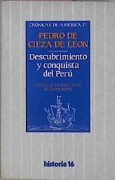 Descubrimiento Y Conquista Del Peru | 37189 | Cieza De Leon, Pedro de/Edición  Carmelo Saenz Santa Maria