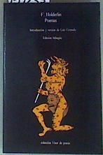 Holderlin: Poemas | 159235 | Hölderlin, Friedrich/Introducción y versión, Luis CErnuda