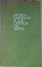 Introducción a la crítica del arte Tres lecciones en el Museo del Prado | 175286 | Eugenio D Ors