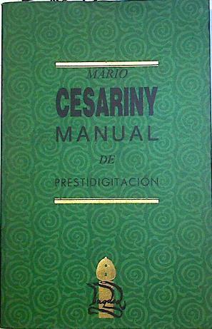 Manual de prestidigitación | 124642 | Cesariny, Mario