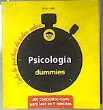 Psicología para Dummies | 186800 | Adam Cash