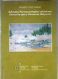Adineko Pertsonentzako Lehiaketa  Concurso para personas Mayores | 186595 | VVAA
