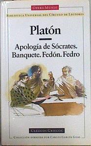 "Apología de Sócrates; Banquete; Fedón; Fedro" | 146312 | Platón