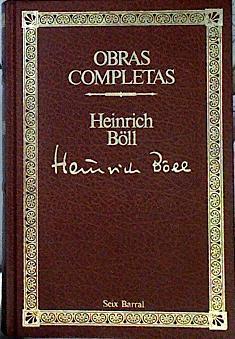 Heinrich Boll: obras completas. (T. 1): Retrato de señora con grupo / Acto de servicio | 143134 | Böll, Heinrich