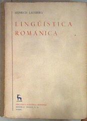 Linguistica Románica Tomo 1 | 182887 | Heinrich Lausberg