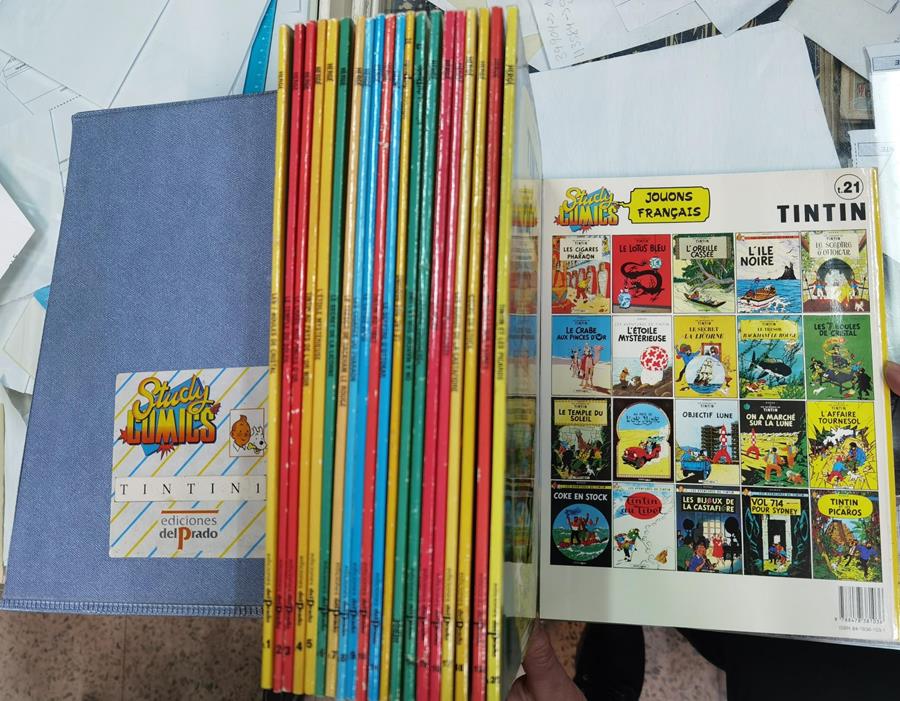 Les aventures de Tintin 22 títulos Jouons français | 143340 | Hergé