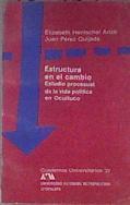 Estructura en el cambio estudio procesual de la vida política en Ocuituco | 182454 | Juan Pérez Quijada, Elizabeth Hentschel Ariza