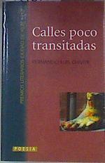 Calles poco transitadas: (poemas para B.) | 181615 | Chivite, Fernando Luis