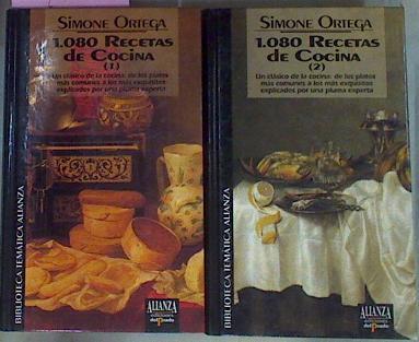 1080 recetas de cocina tomo I y II | 76435 | Ortega, Simone