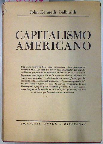 Capitalismo americano | 135107 | Galbraith, John Kenneth