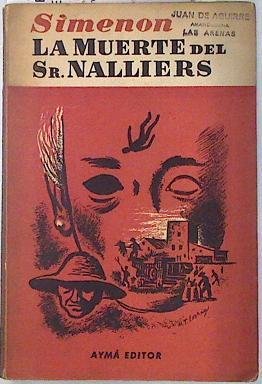 La muerte del Sr Nalliers | 135075 | Simenon