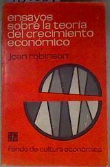 Ensayos sobre la teoría del crecimiento económico | 187851 | Robinson, Joan