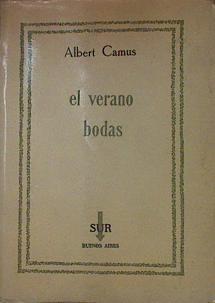 El Verano Bodas | 154119 | Camus, Albert