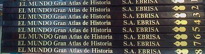 El mundo: Gran atlas de historia 8 TOMOS | 159864 | Barraclough, Geoffrey