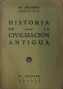 Historia de la Civilización antigua | 137669 | Zielinski, Theodor