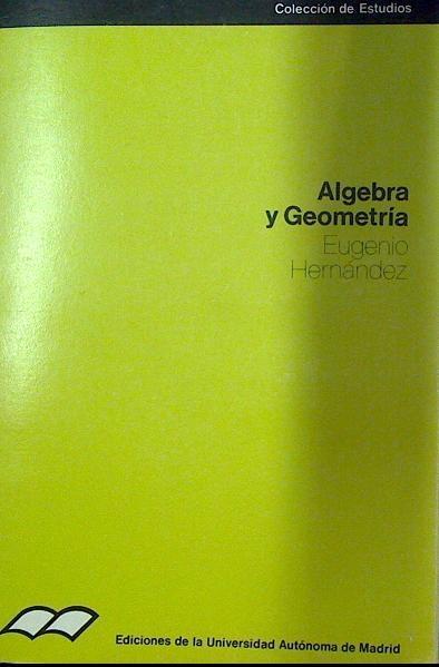Algebra y geometría | 118445 | Hernández Rodríguez, Eugenio