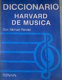 Diccionario Harvard de la Musica | 179581 | Randel, Michael