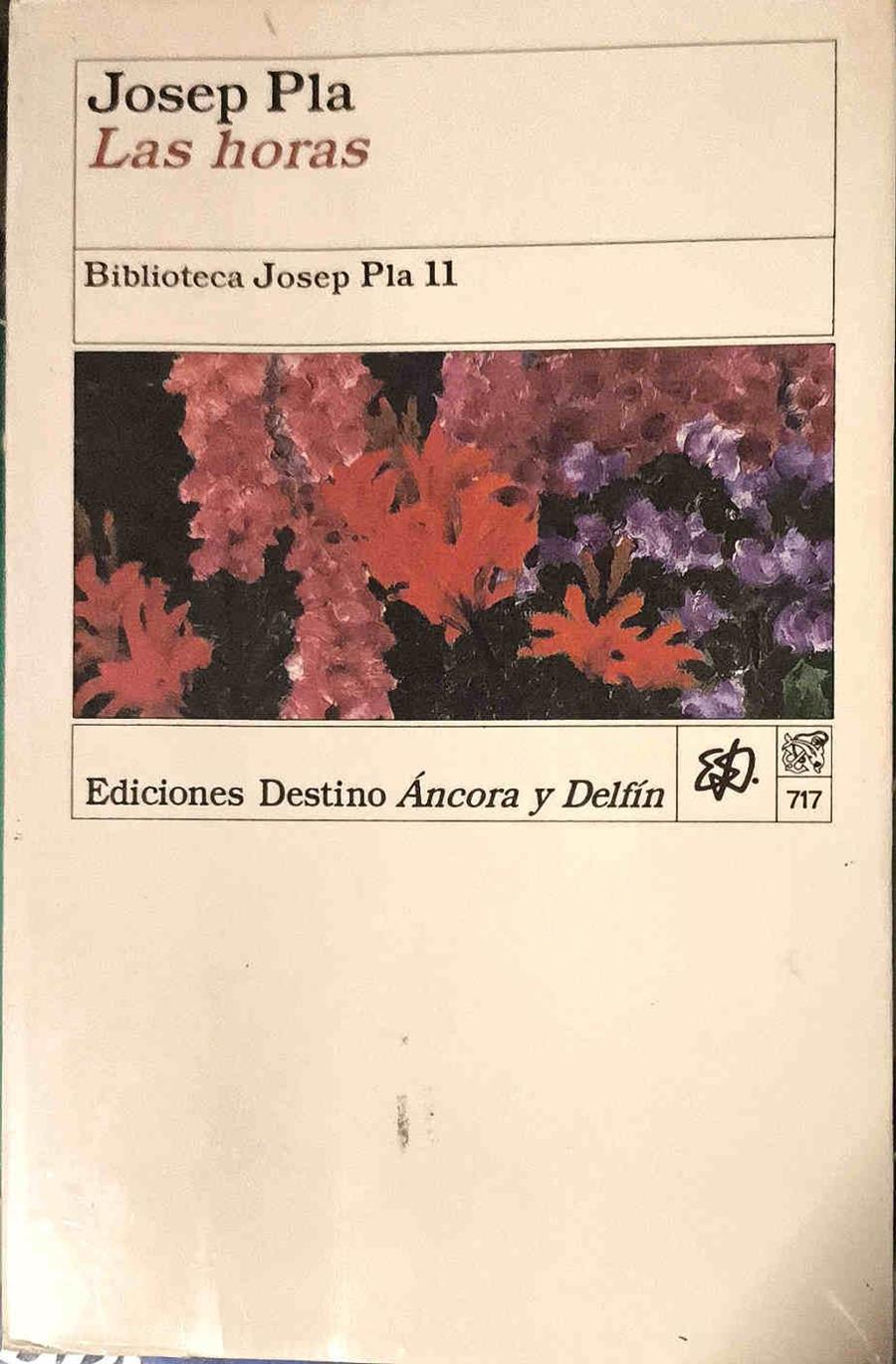 Las horas | 187286 | Pla, Josep
