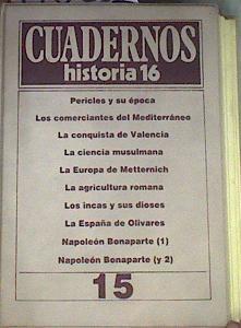 Cuadernos Historia 16 Carpeta nº 15 141-150 Pericles y su época Los comerciantes del mediterr- | 176261 | VVAA