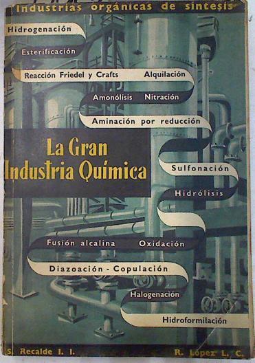 La gran industria química 3ª parte iindustrias orgánicas de síntesis vol 7 | 72953 | Recalde Laga, Salustiano/López Gracia, Ricardo