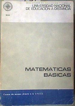 Matemáticas básicas unidad didáctica 1 | 93210 | Universidad Nacional de Educación a Distancia (Esp