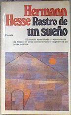 Rastro de un sueño Narraciones | 181741 | Hesse, Hermann