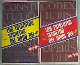 Los Estatutos Secretos Del Opus Dei I- II | 50067 | Pérez Castro Lois Trad.