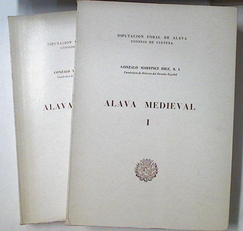 Alava Medieval Tomo I Y II (Obra Completa) | 68061 | Martinez Diez Gonzalo