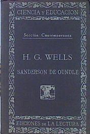 Sencilla Exposición De La Vida E Ideas De Sanderson De Oundle | 45059 | Wells, H. G.
