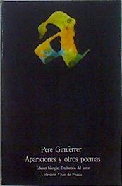 Apariciones y otros poemas | 146883 | Gimferrer, Pere