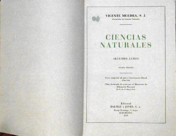 Ciencias naturales 2º curso | 95304 | Muedra, Vicente