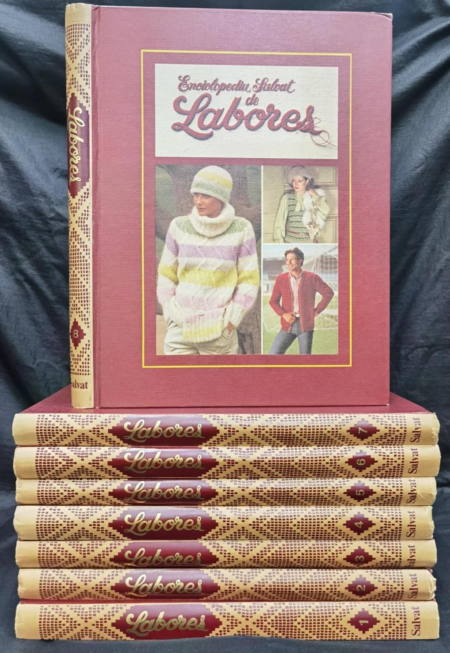 Enciclopedia Salvat De Labores  8 Tomos | 66376 | Varios