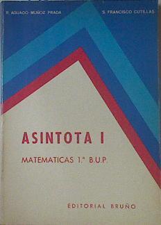 Asíntota I Matemáticas 1 BUP | 122899 | Aguado-Muñoz Prada, Ricardo/Francisco Cutillas, Salvador