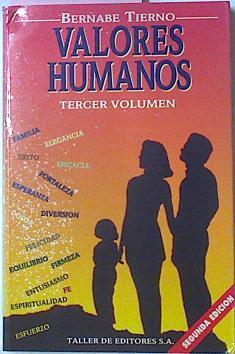 Valores Humanos Vol 3 | 3584 | Tierno Bernabe