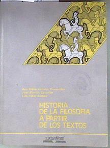 Historia de la filosofía a partir de los textos, COU | 87591 | Andaluz Romanillos, Ana María/Sarrión Cayuela, José/Tatay Alabau, Luis