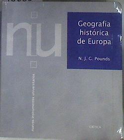 Geografía histórica de Europa | 182605 | Pounds, Norman J. G.