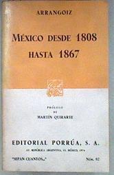 México desde 1808 hasta 1867 | 180961 | Arrangóiz, Francisco de Paula de