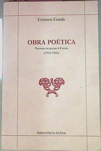 Obra Poetica. Poemas en prosa . Poesia 1929-1966 | 23431 | Conde Carmen