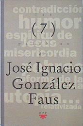 Las siete palabras de José Ignacio González Faus | 117338 | González Faus, José Ignacio