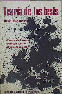 Teoría De Los Tests | 61927 | Magnusson David