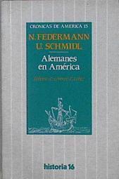 Alemanes En America | 36965 | "Federmann, Nicolas;"
