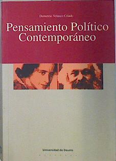 Pensamiento político contemporáneo | 80199 | Velasco Criado, Demetrio
