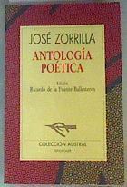 Antología poética | 123215 | Zorrilla, José/Ricardo de la Fuente Ballesteros ( Edición)